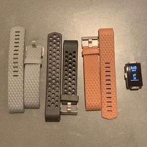 FITBIT Charge 2 - with 3 bands